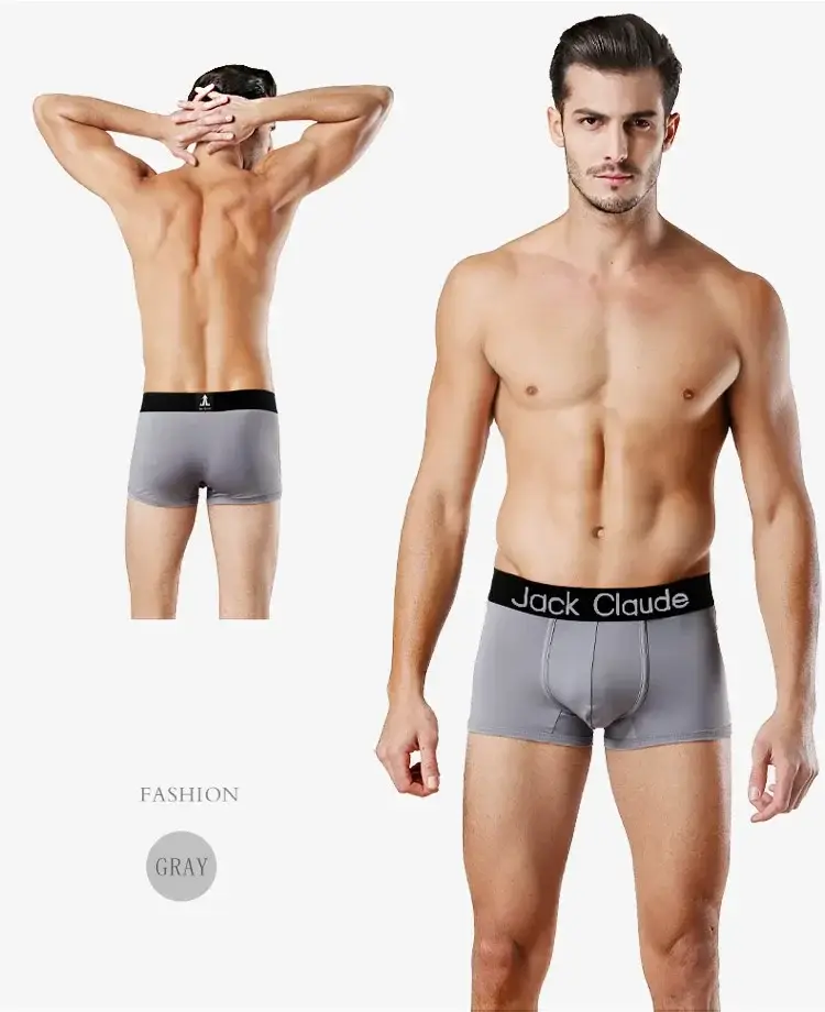 브랜드 남성 속옷 복서 남성 팬티 팬티 남성 꽉 부드러운 속옷 복서 남성 반바지 남자 Boxershorts Hombres Gay — image 12