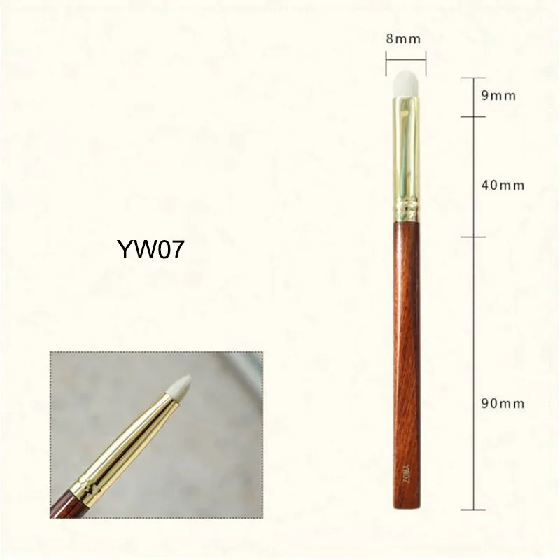 Professional Handmade Make Up Brush 1PC Eyes Shadow Blending Brush Saibikoho Goat Hair African Rosewood Handle Makeup Brushes