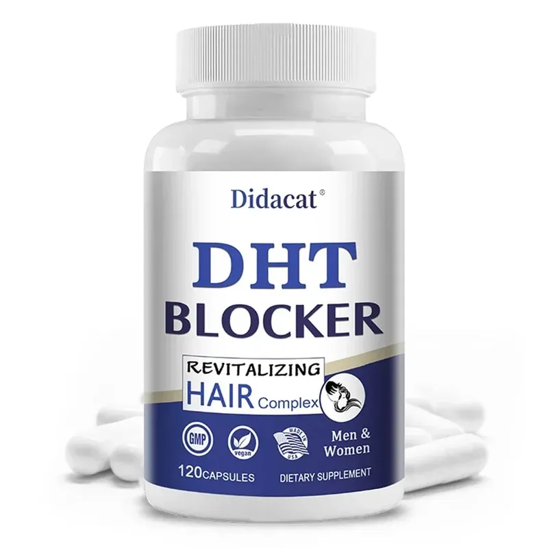 Didacat Advanced DHT Blocker Hair Growth Supplement for Hereditary Thinning Hair - for Men and Women Hair Loss — image 9
