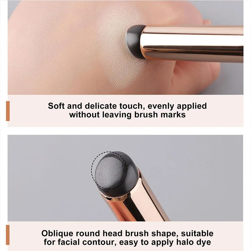 Silicone lábio e corretivo pincéis de maquiagem escova de silicone bálsamo labial gloss batom e corretivo escova multifuncional