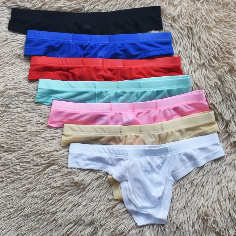Men G Strings Transparent Mesh Low Waist Sissy Pouch Sexy Lingerie Ultra Hot Underwear For Man Japanese Thongs Men's Underpants — image 13