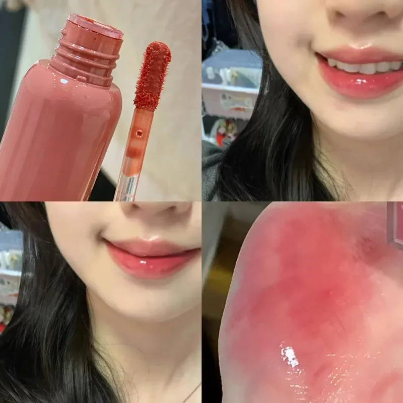 Smoked Grape Purple Red Lip Glaze Mirror Water Lip Gloss Moisturizing Liquid Lipstick Clear Tint Makeup Korean Women Cosmetics — image 11
