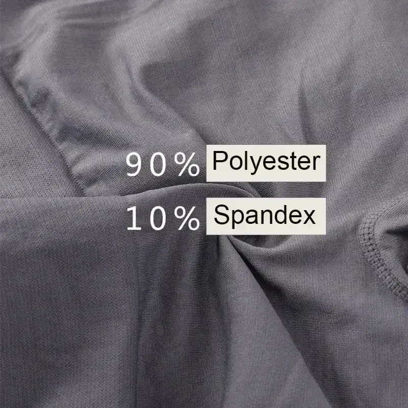 Boxer da uomo da 5 pezzi Intimo traspirante ad alta elasticità Pantaloncini elasticizzati in cotone morbido Comode mutandine in tinta unita 3256812862724852 — image 3
