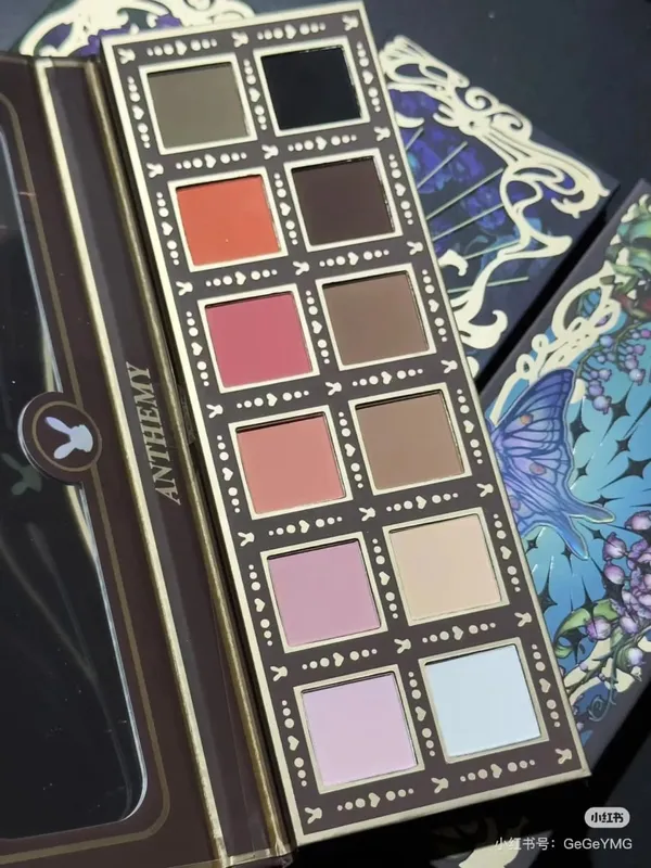 Anthemy 10 Color Eyeshadow Palette Matte Shimmer Chameleon Αδιάβροχο μακράς διαρκείας Pearly Shiny Metal Eye Shadow Palette Make-up — image 12