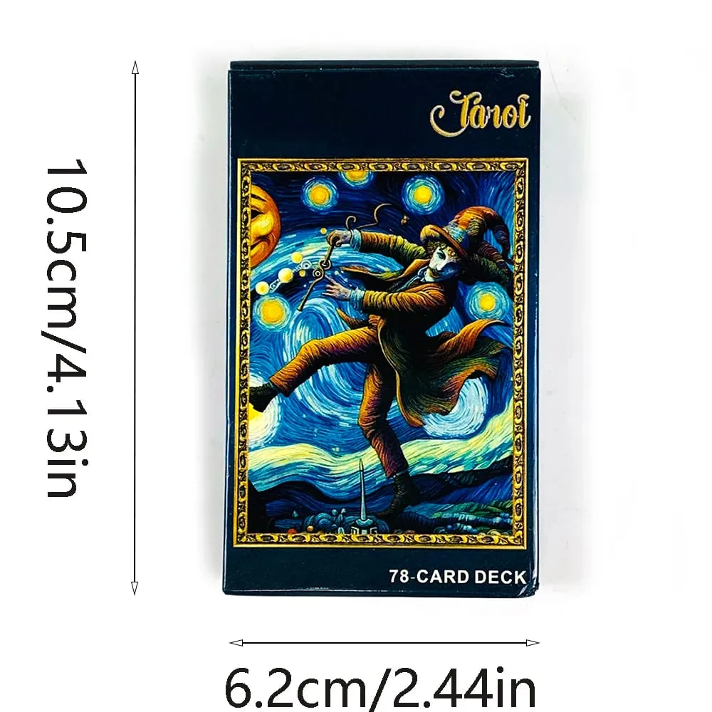 Νέες κάρτες Tarot A 78 Cards Deck Αγγλική έκδοση Fortune Telling Divination Deck Game For Family Party Game Card Game Δώρα Πρωτοχρονιάς — image 6