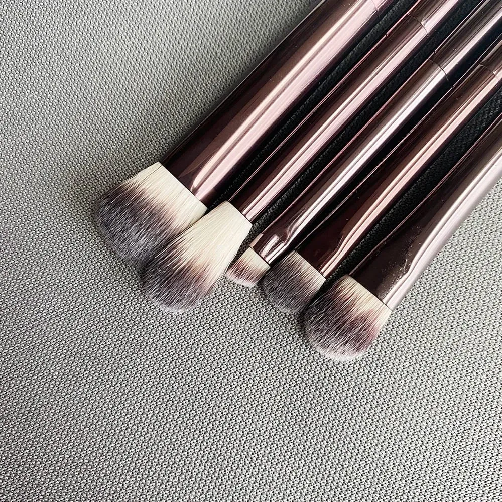 κλεψύδρα Σετ βουρτσών μακιγιάζ ματιών Luxury Shadow Cosmetic Brush Kit Blending Shaping Shaping Contouring Highlighting Brow Concealer Liner — image 3