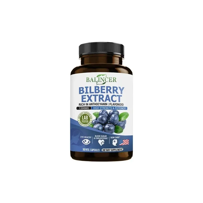 Bilberry Extract Supplements - Rich in Antioxidants Promote Vision Health and Protect Eyes Promote Brain Health — image 8