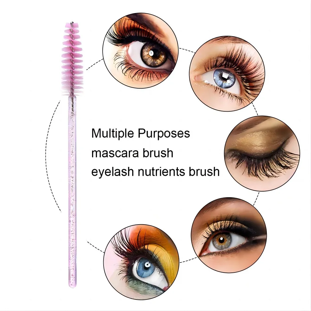 50/100/150pcs Eyelash Brushes Concealer Lash Brush Spoolies Mascara Wands Applicator for Eyelash Extension Makeup Set LAUKISS