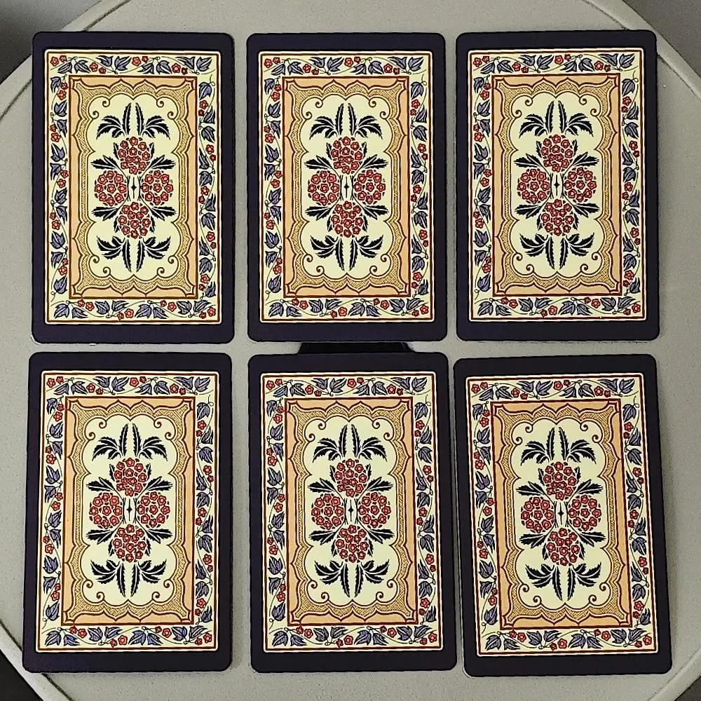 Grand Jeu De Mlle Lenormand Deck 9*6cm Printed on 350GSM Double Embossed Cardstock 54 Pcs Lenormand Oracle Cards — image 6