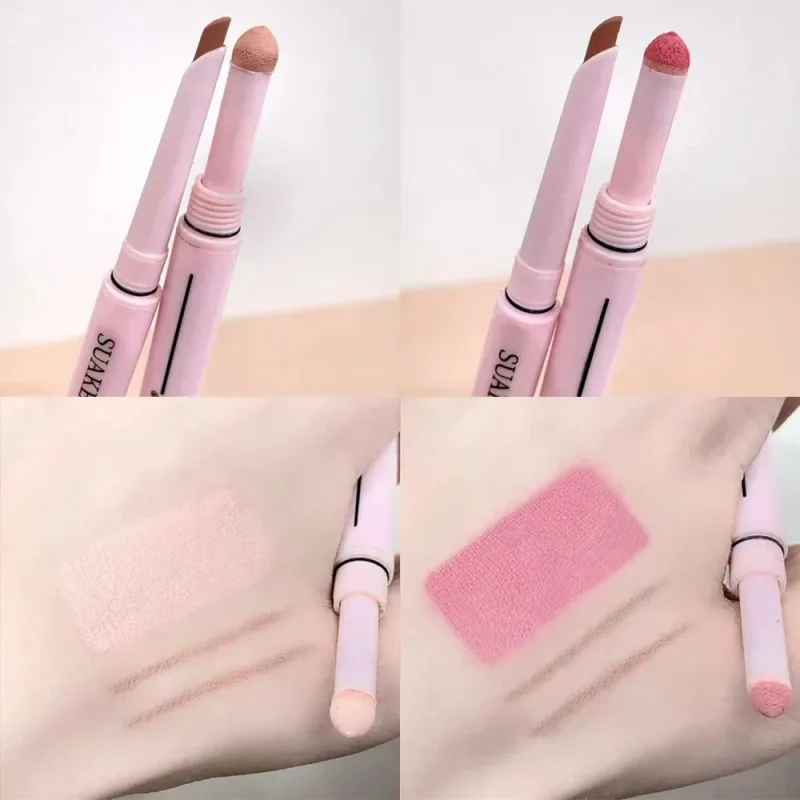 Dual End Glitter Matte Aegyosal Pen Brightening Highlight & Shadow Stick Eye Makeup Lying Silkworm Eyeliner Gel Pencil 애교살 펜 — image 12