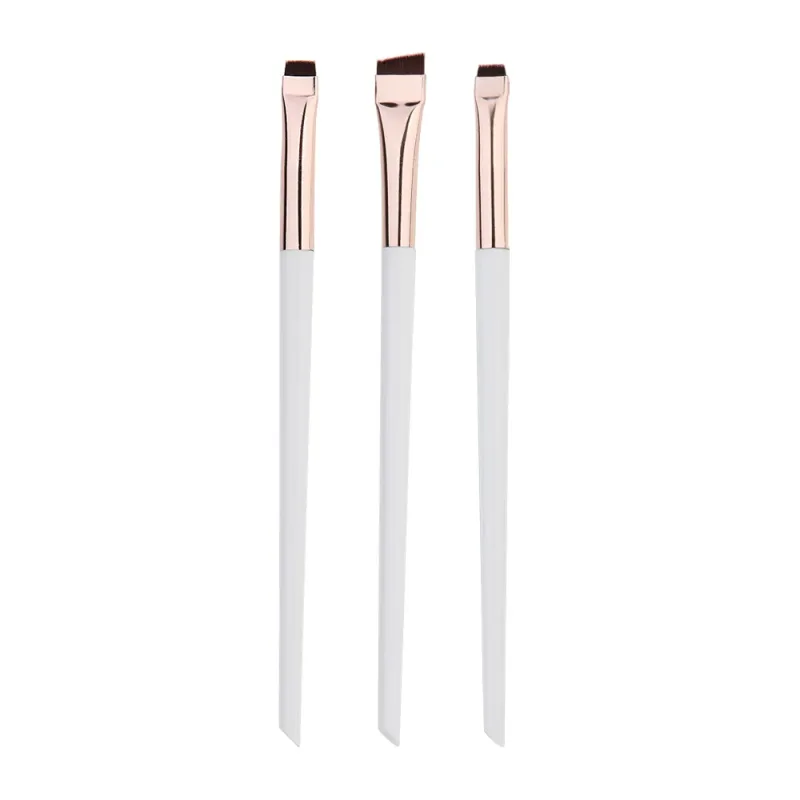 3 τμχ/σετ Blade Eyeliner Brush Brush Brush Portable Flat Fine Eye Liner Brow Contour Makeup Brushes Εργαλείο μακιγιάζ — image 8
