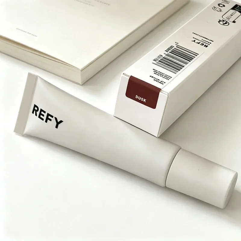 Brand Refy Lip Gloss Metal Applicator Deeply Moisturizing Nourishing Plumping Shine Non-Sticky Satin Nude Lip Makeup Cosmetics — image 9