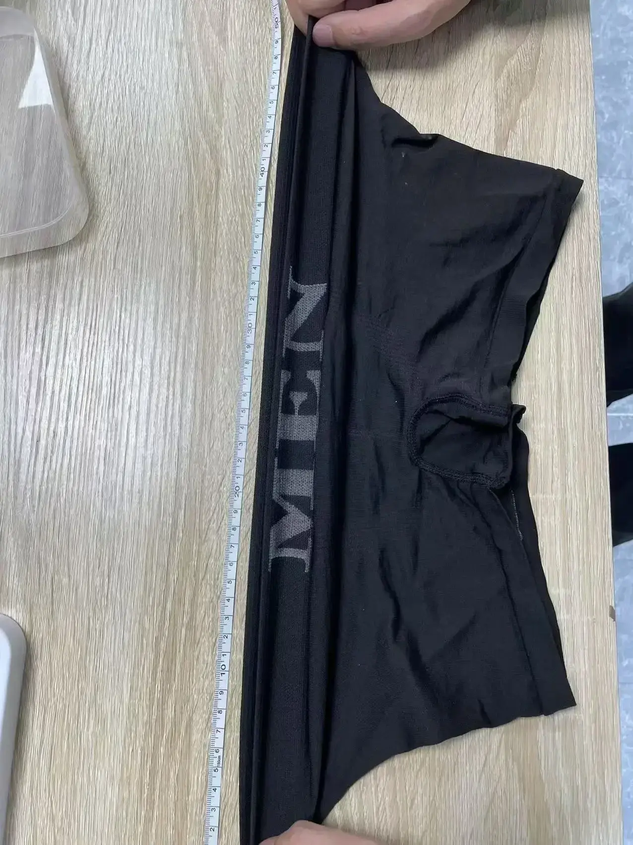 Boxer da uomo da 5 pezzi Intimo traspirante ad alta elasticità Pantaloncini elasticizzati in cotone morbido Comode mutandine in tinta unita 3256812862724852 — image 9