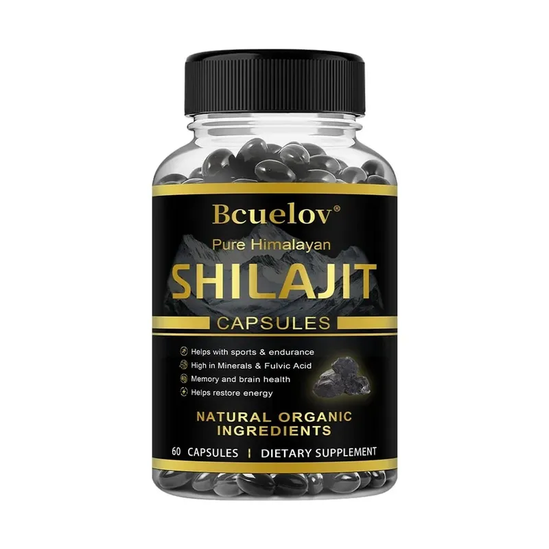 Shilajit Original Shilajits Capsule High Purity Mineral Supplements with 85+Trace Minerals Enhance Energy & Resist Stress — image 9