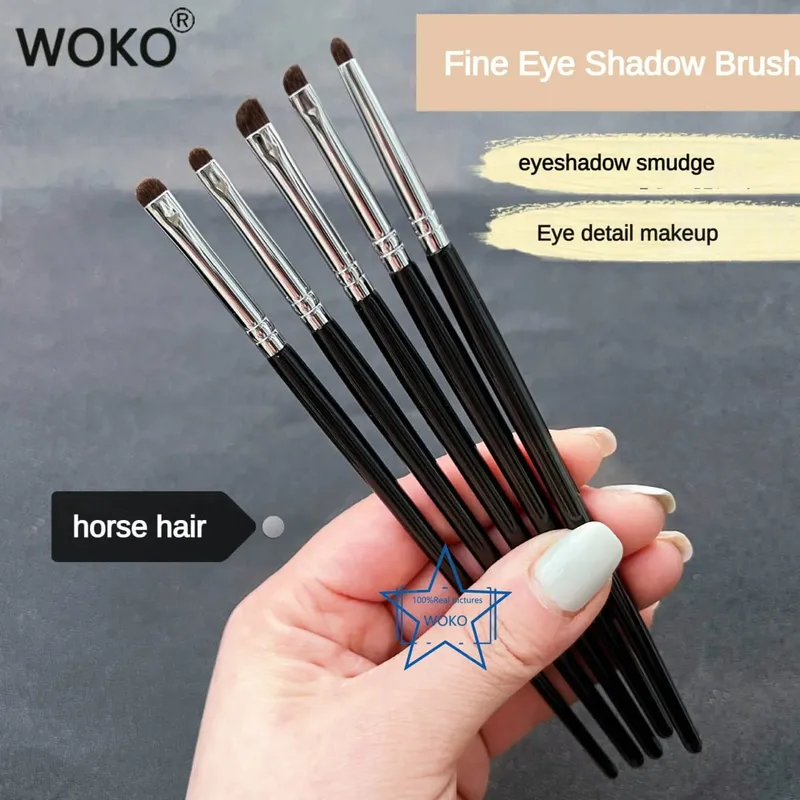 Small Smoky Liner Πινέλα Μακιγιάζ Eyeliner Smudge Brush Precision Smudge Makeup Brush Horse Hair Eyeshadow Smudge Brush — image 8