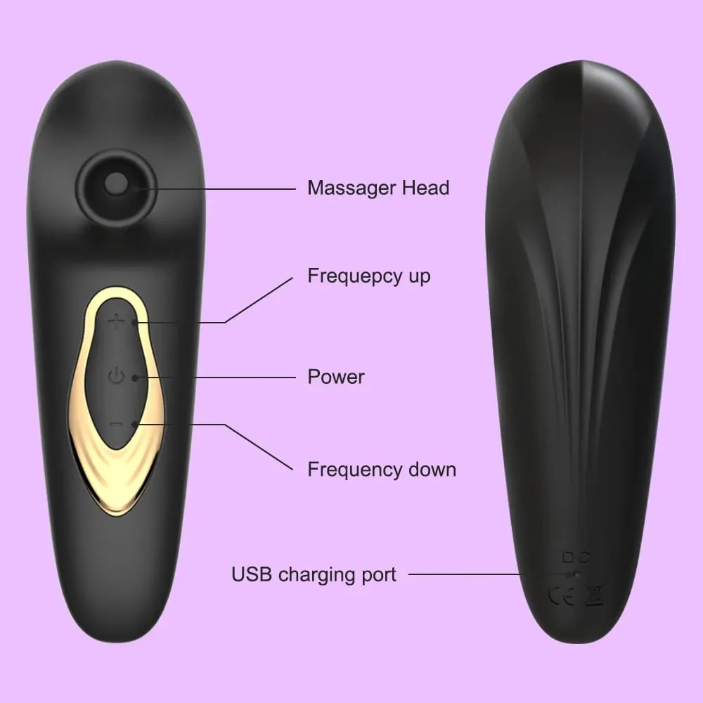 Clit Sucker Vibrator Vacuum Sucking Vibrating Clitoris Nipples Stimulator Θηλυκός αυνανιστής Είδη για ενήλικες Παιχνίδι σεξ για γυναίκες — image 3