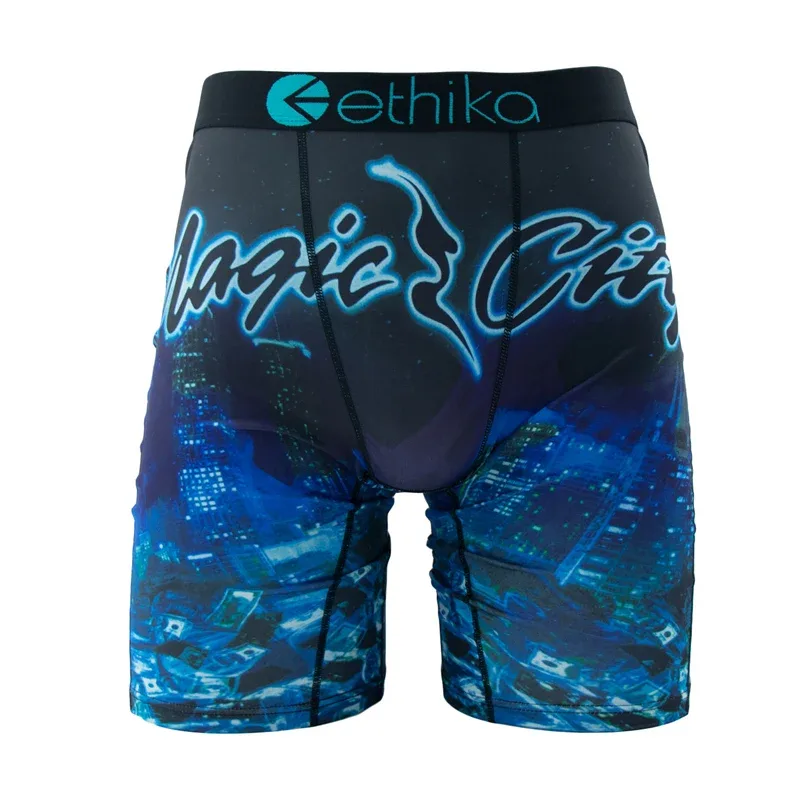 Men Underwear Boxers 1Pcs Breathable Mesh Crotch Man Swimming Underpants Plus Size L-3XL Mens Panties Men's Boxers Briefs 3256809682485683