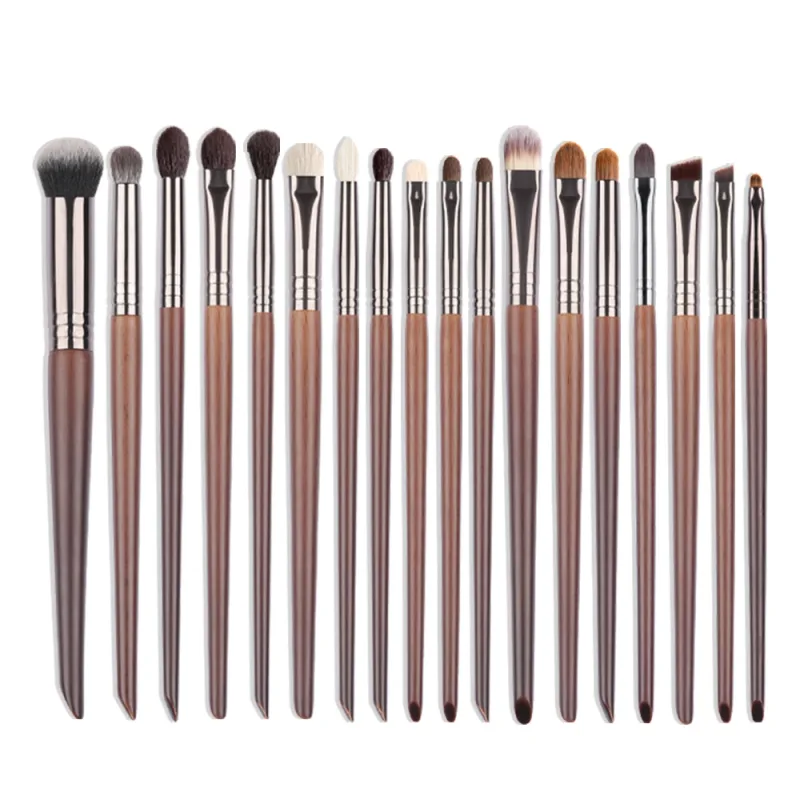 Ovw conjunto de pincéis de maquiagem beleza puff esponja ovo em pó kabuki blush corretivo sombra de olho kit de pincel de maquiagem