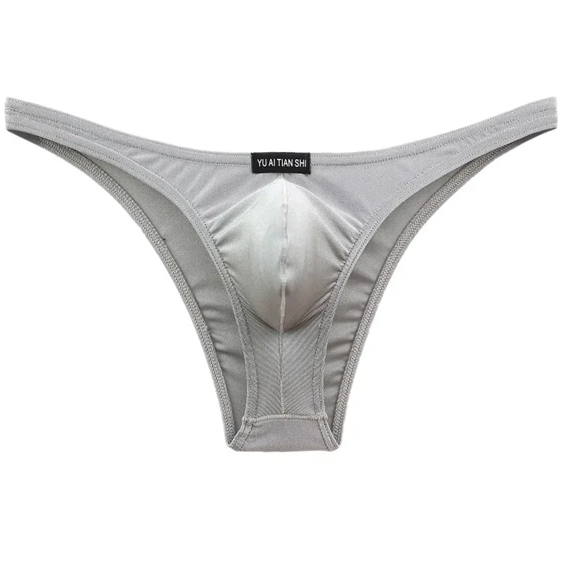 Sexy Underwear Men's Briefs Men Nylon Fashion Jockstrap Mini Briefs Bikini Low Waist Shinning Jockstrap Cueca Underpants — image 6