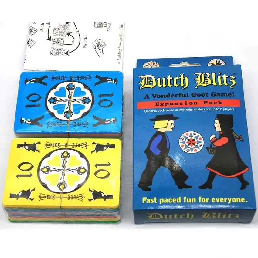 Dutch Blitz The Original Fast Paced Card Game Contains 160 Card Quick And Easy To Learn Great Family Game For Everyone For 2 — image 4