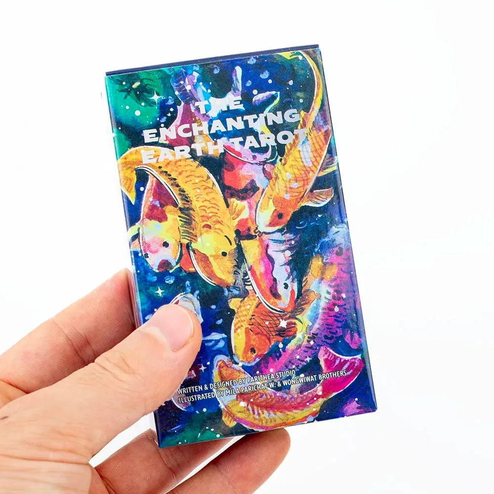The Enchanting Earth Tarot 80-Card Deck Divination Edition Εμπνευσμένο από τη φύση Επιτραπέζιο παιχνίδι για διαισθητική καθοδήγηση και αυτοανακάλυψη — image 2