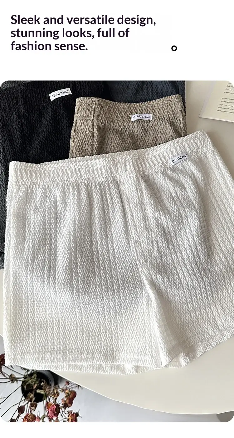 New Men's Ice Silk Jacquard Boxer Shorts, Loose and Breathable, Large Size, Square-Cut, Home Casual Simple Men's Underwear — image 9