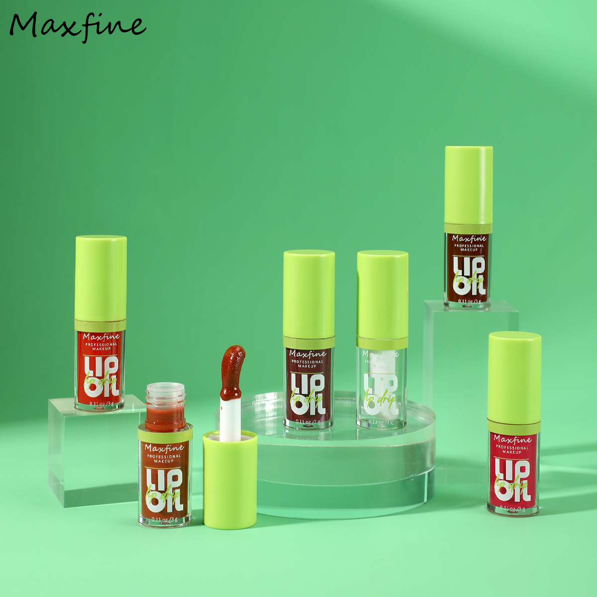 6-τόνων ενυδατικό lip gloss φωτεινό λάδι lip gloss ενυδατικό διαφανές υγρό lip gloss φυσικό lip gloss make lip — image 3