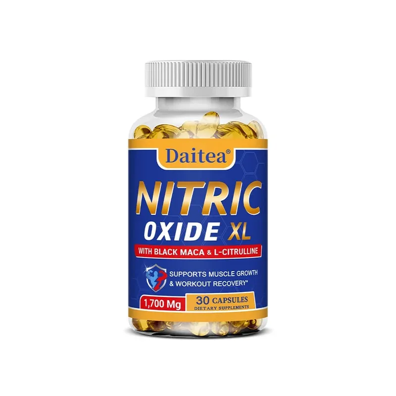 Nitric Oxide - Men's Health Support Capsules Περιέχει εκχύλισμα ρίζας Maca σε σκόνη για ανάπτυξη και ενδυνάμωση των μυών — image 8