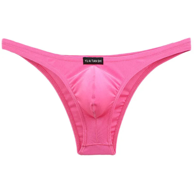 Sexy Underwear Men's Briefs Low Waist Nylon Jockstrap Mini Briefs Bikini Shorts Jockstrap Cueca Underpants Jockmail — image 2