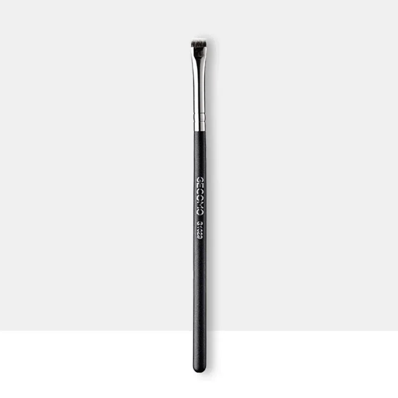 Πινέλα μακιγιάζ Eyeliner Βούρτσα λεπτομέρειας φρυδιών Φορητή Μικρή επίπεδη στρογγυλή βούρτσα Επαγγελματική γραμμή ομορφιάς φρυδιών Εργαλεία μακιγιάζ