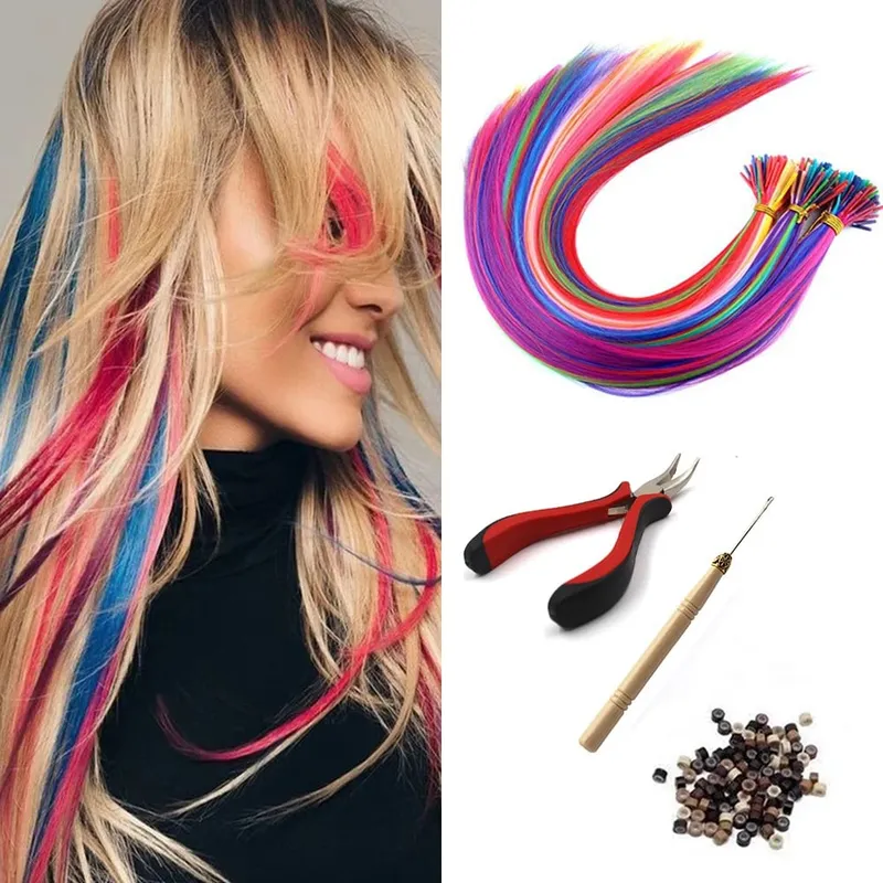 20 Strands/Pack Random Ten Colors Synthe