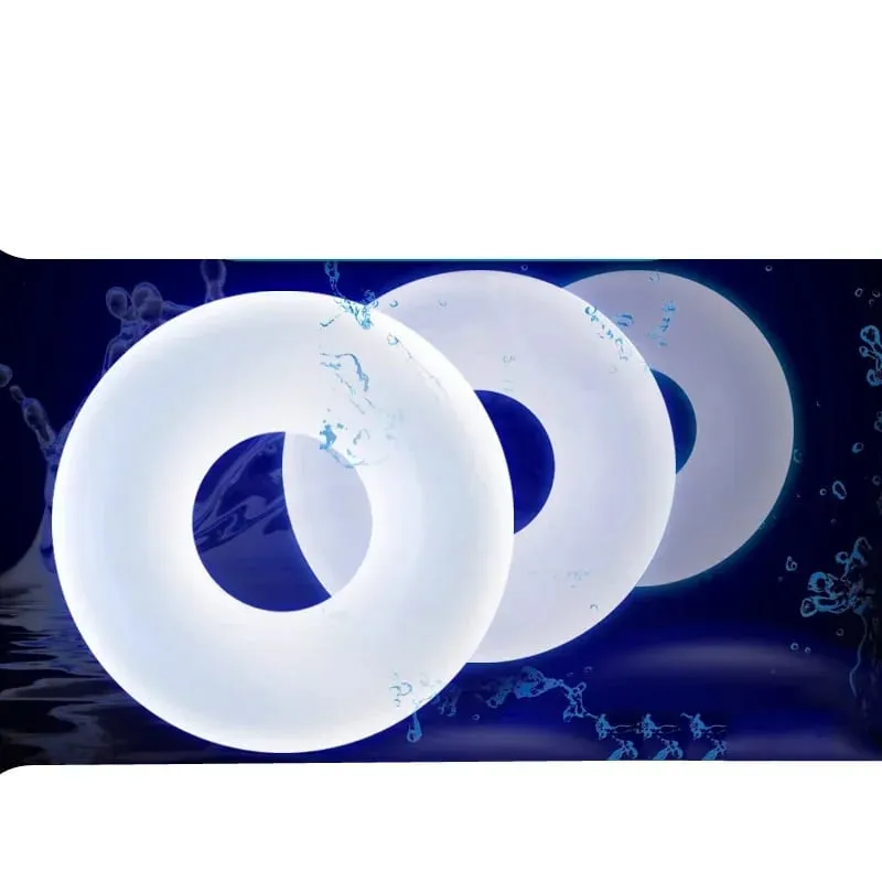 3 PCS/Set Soft Cock Rings Penis Lasting Erection Male Delay Ejaculation Testis Scrotum Restraint Adult Sex Toys for Men Reusable — image 4