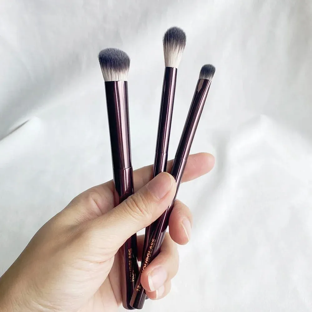 κλεψύδρα Σετ βουρτσών μακιγιάζ ματιών Luxury Shadow Cosmetic Brush Kit Blending Shaping Shaping Contouring Highlighting Brow Concealer Liner — image 5