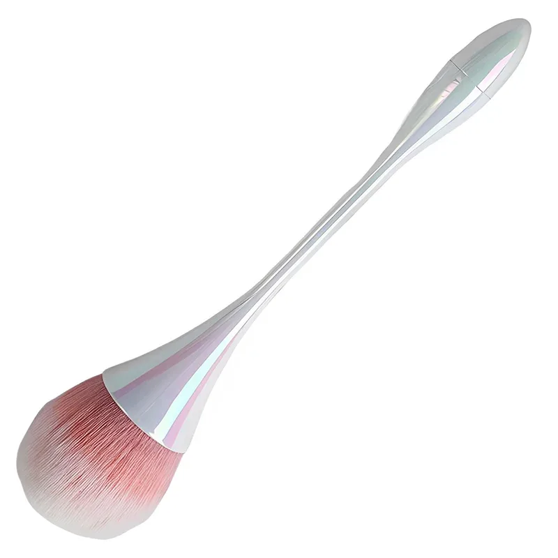 Pincéis de maquiagem profissional, pó de ouro rosado, blush, cabelo macio, limpador de pó grande para unhas, ferramenta de beleza cosmética para manicure — image 10