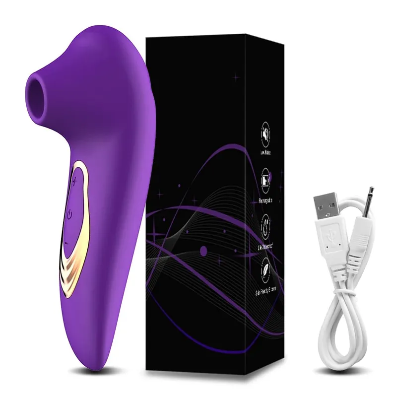 Clit Sucker Vibrator Vacuum Sucking Vibrating Clitoris Nipples Stimulator Θηλυκός αυνανιστής Είδη για ενήλικες Παιχνίδι σεξ για γυναίκες — image 25