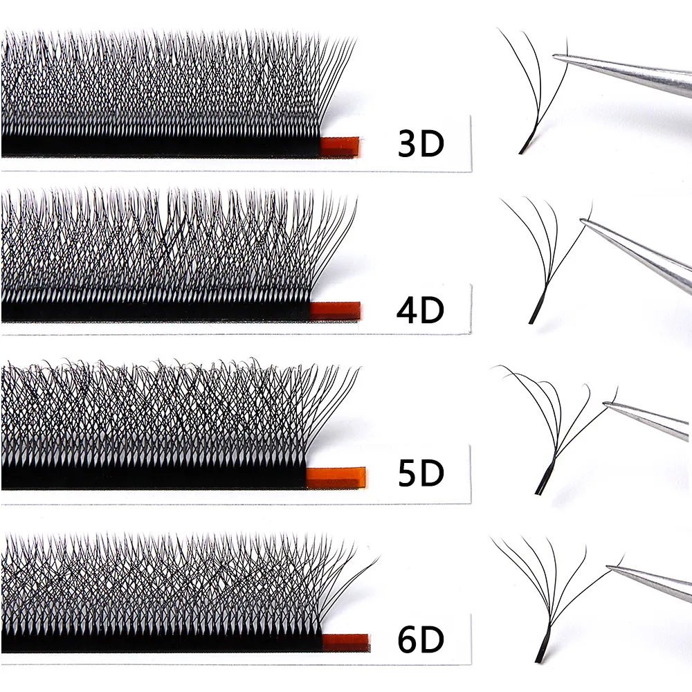 Befer Cilios YY/3D/4D/5D/6D W Shaped Fake Eyelashes Extension Technologic Fiber High Quality Soft Natural Professional Wholesale — image 4