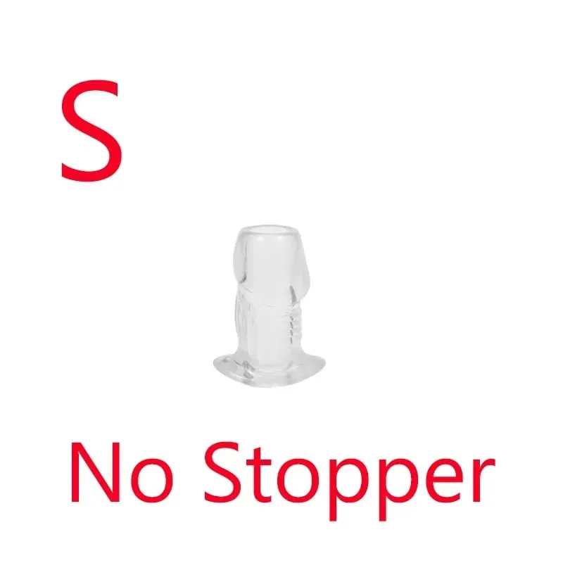 Κοίλο πώμα πρωκτικού βύσματος Μαλακό Speculum Peeking Butt Expander Anus Dilator Enemator για γυναίκες Άνδρες Gay Sex Toy Sex για Γυναίκες Άνδρες