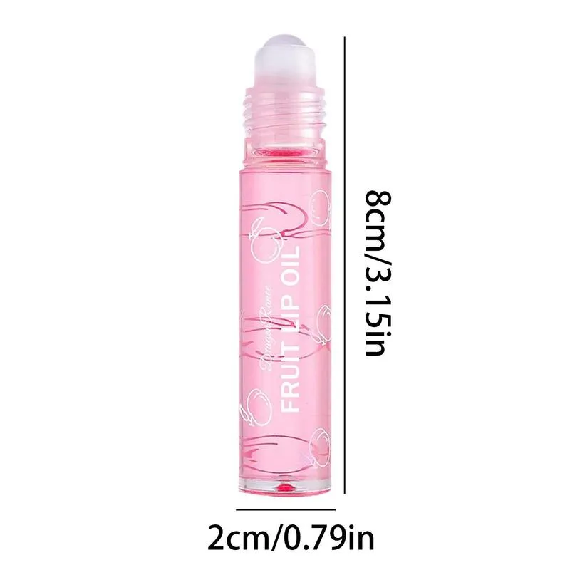 Roll On Lip Gloss Glossy Lip Make-up για παιδιά και εφήβους Lip Gloss με γεύση φρούτων για παιδιά Ασφαλές μη τοξικό παιδικό μακιγιάζ