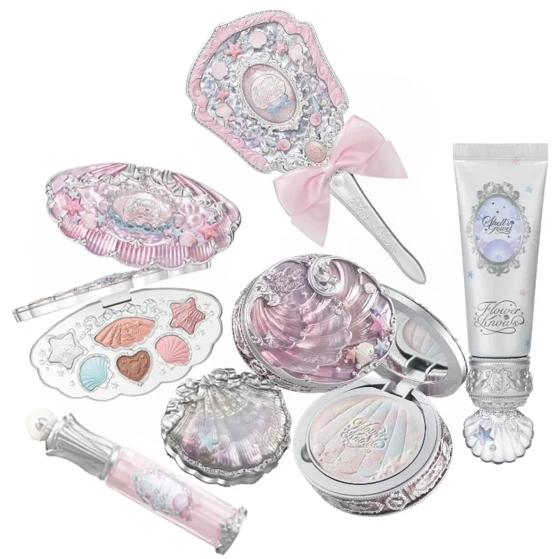 Flower Know Shells Jewel סט איפור לנשים - צללית סומק שפתיים גלייז ערכה מלאה - סט מתנה — image 2