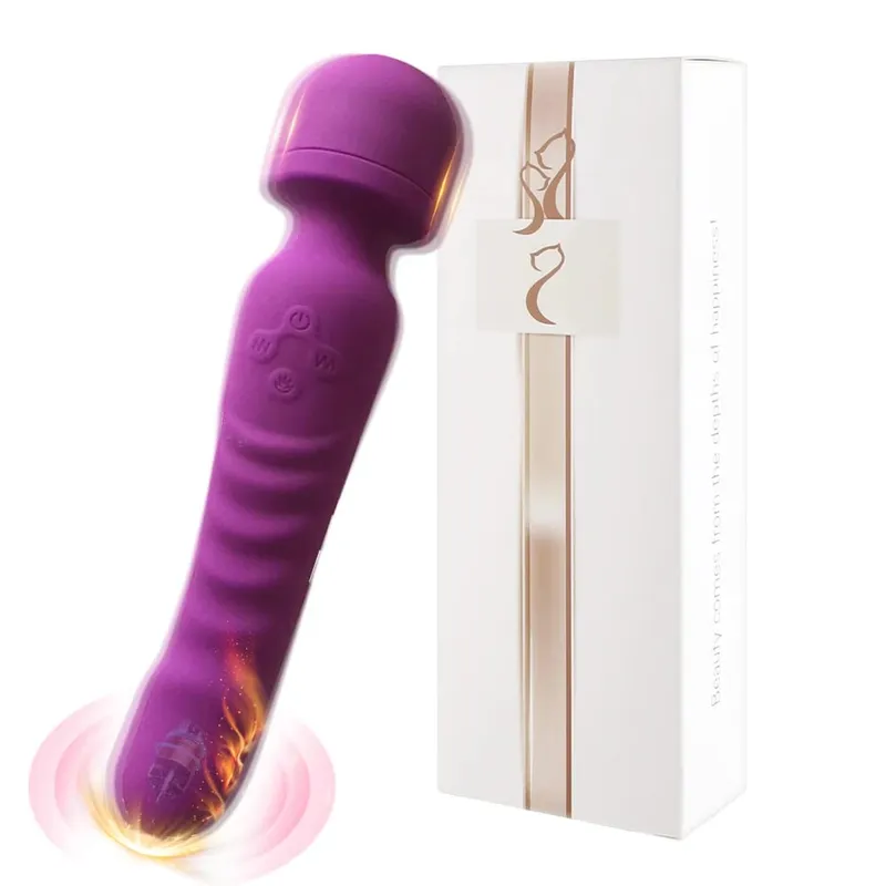 Ισχυρό AV Magic Wand Dildo Vibrator για γυναίκες Ερωτικά παιχνίδια διεγέρτης κλειτορίδας G Spot Κόλπος μασάζ Παιχνίδια σεξ για ενήλικες για γυναίκες