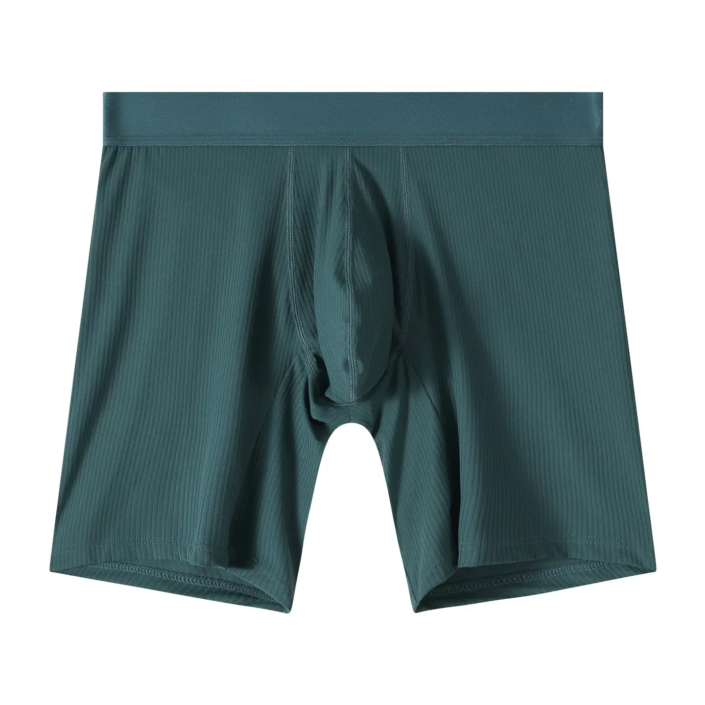 Mens Underwear Boxer Shorts Hombre Soft Nylon Panites Man Breathable U Convex Pouch Extended Underpant Male Trunks Cueca L-XXL — image 3