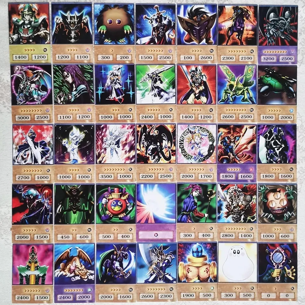 100 ΤΕΜ/ΚΟΥΤΙ Yu-Gi-Oh! Dueling 63*88 mm Monsters Blue-Eyes White Dragon Cards E-HERO Yugioh Exodia GX Classical Card — image 5