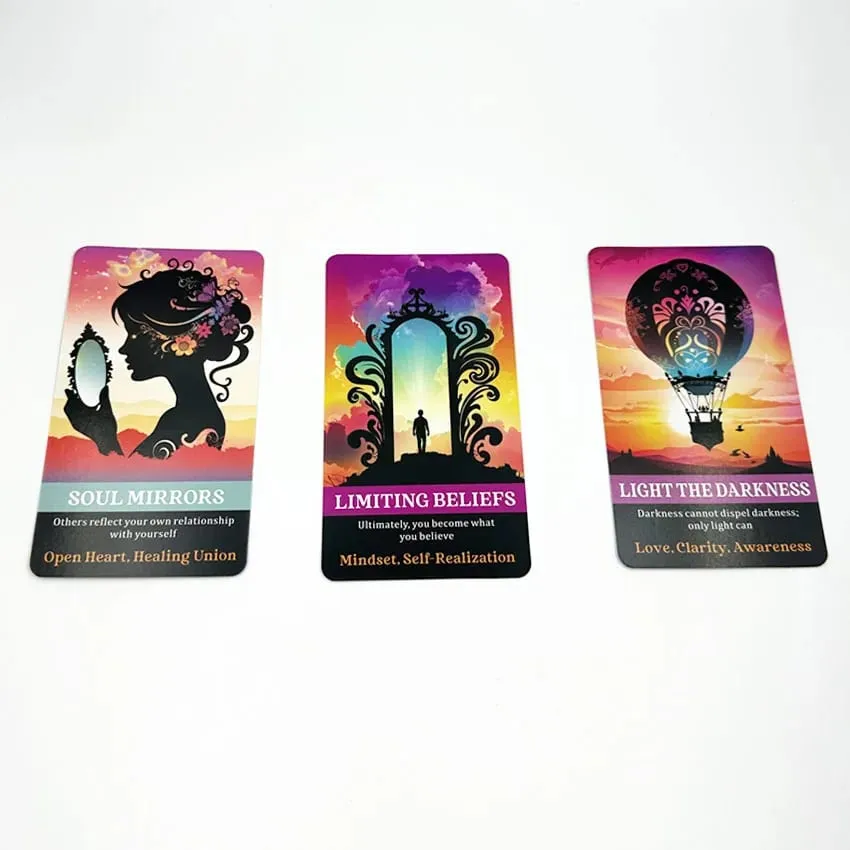 Shadow Work Oracle Cards 56 Cards 12X7 CM Segít megérteni a tudattalan oldalát