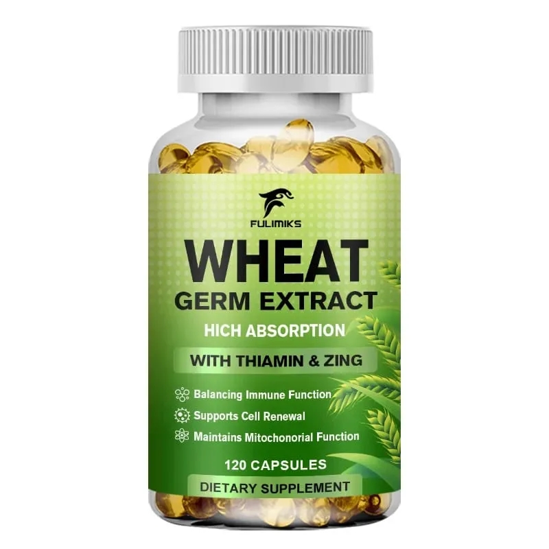 Spermidine 13mg Supplement Fermented Wheat Germ Extract Promotes Cellular renewal Anti-Aging Hair Growth & Immune Health — image 8