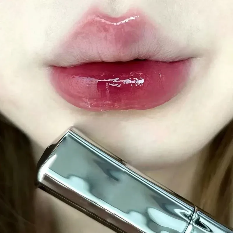 Silver Tube Πεντάχρωμο Clear Water Gloss Lip Gloss Moisturizing Mirror Crystal Jelly Lip Glaze Watery Texture Lip Tint Makeup — image 7