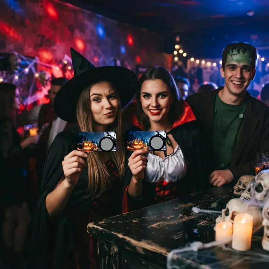 50 τμχ κάρτες ξυστό για το Halloween—ξύστε για να κερδίσετε και να ξεκλειδώσετε βραβεία. ιδανικό για διαδραστικές δραστηριότητες με θέμα το Halloween. — image 2