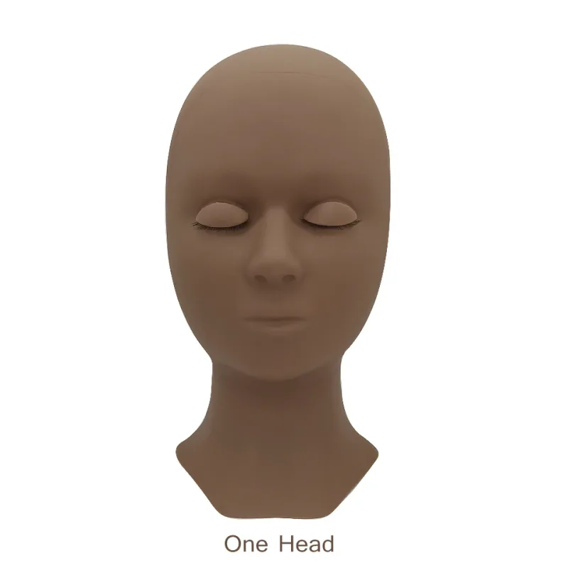 Χονδρική τιμή Εξάσκηση Lashing Eyelashes Mannequin Head Σετ εκπαίδευσης για αρχάριους Καλλυντικά Eye Lash Extension Supplies Mannequin