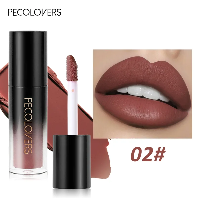 Πολλαπλών χρωμάτων Matte Velvet Lip Gloss Αδιάβροχο Αντικολλητικό Κύπελλο λείο κραγιόν για εφαρμογή υψηλής απόδοσης χρωμάτων — image 16