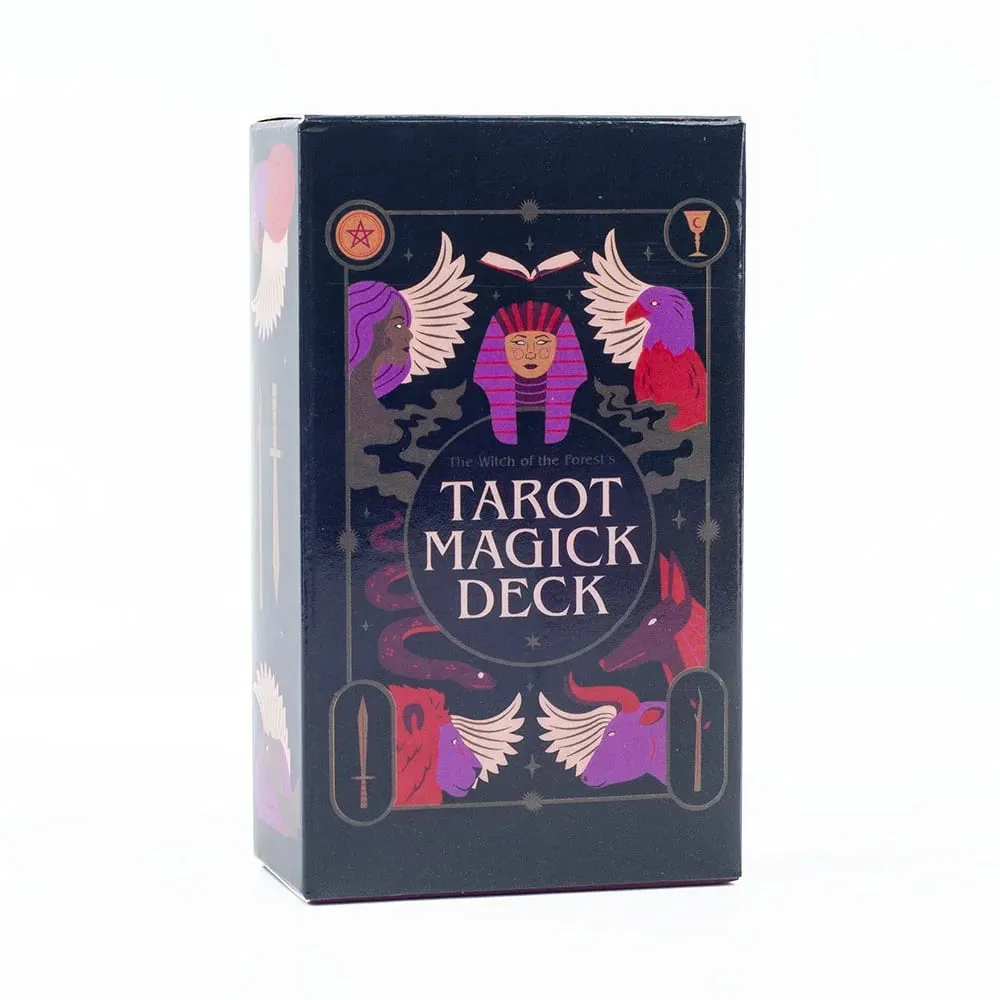 Tarot Magick Deck with Guidebook 10,3x6,1 cm Επιτραπέζια Oracle Cards for Parties for Divination and Spiritual Insight Επιτραπέζιο παιχνίδι — image 2