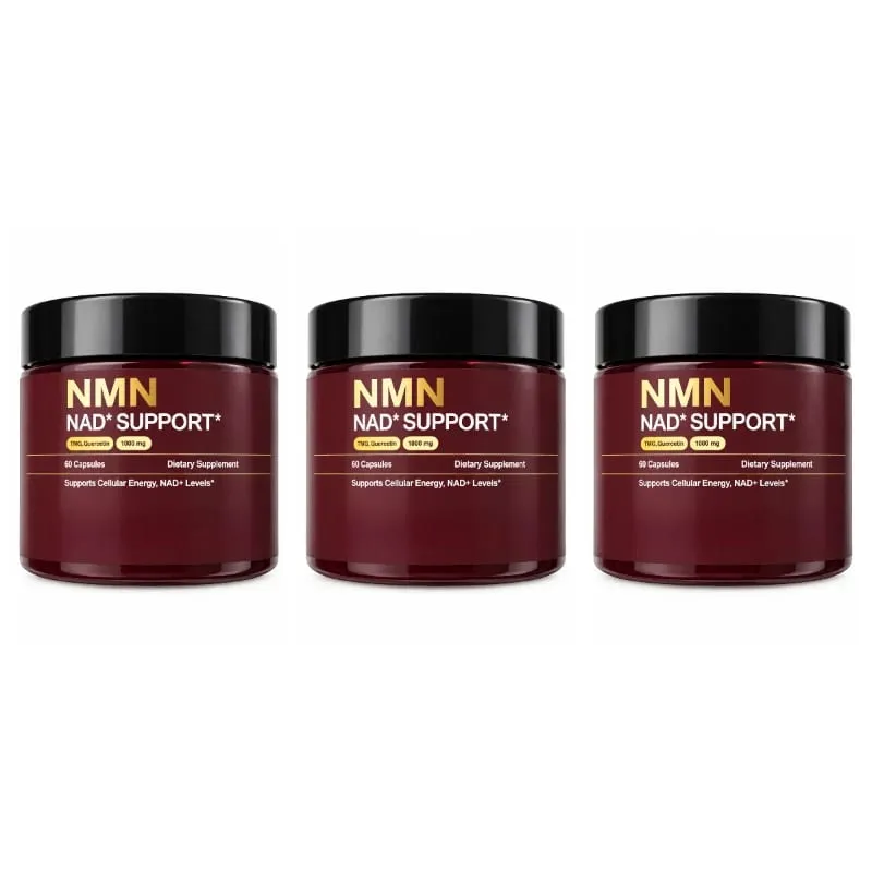NMN NAD+ Συμπλήρωμα Υποστήριξης 1000mg με TMG & Quercetin για Υγιή Γήρανση Κυτταρικής Ενέργειας & Αντιοξειδωτική Υποστήριξη 60 Κάψουλες — image 9